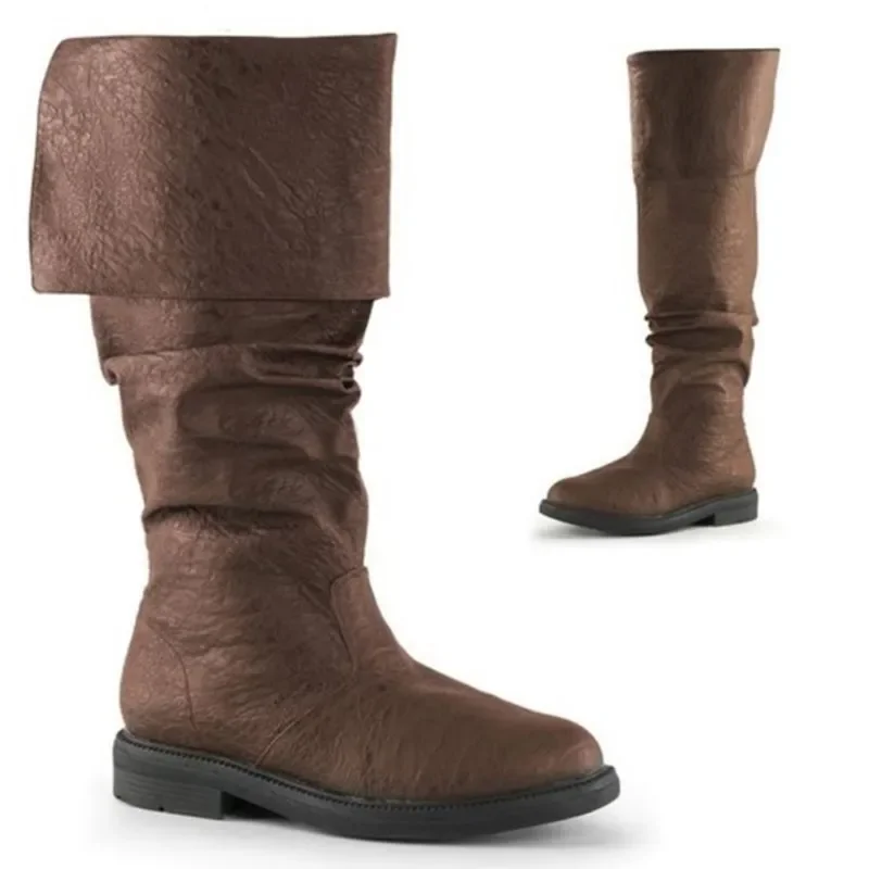 Men Shoes Size Chart - Medieval Men Knight Prince Cosplay Gothic