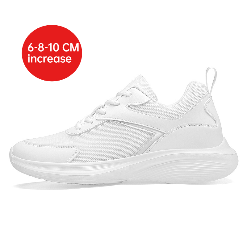 Men Shoes Size Chart - Men Fashion Height Increasing Sneakers Breathable