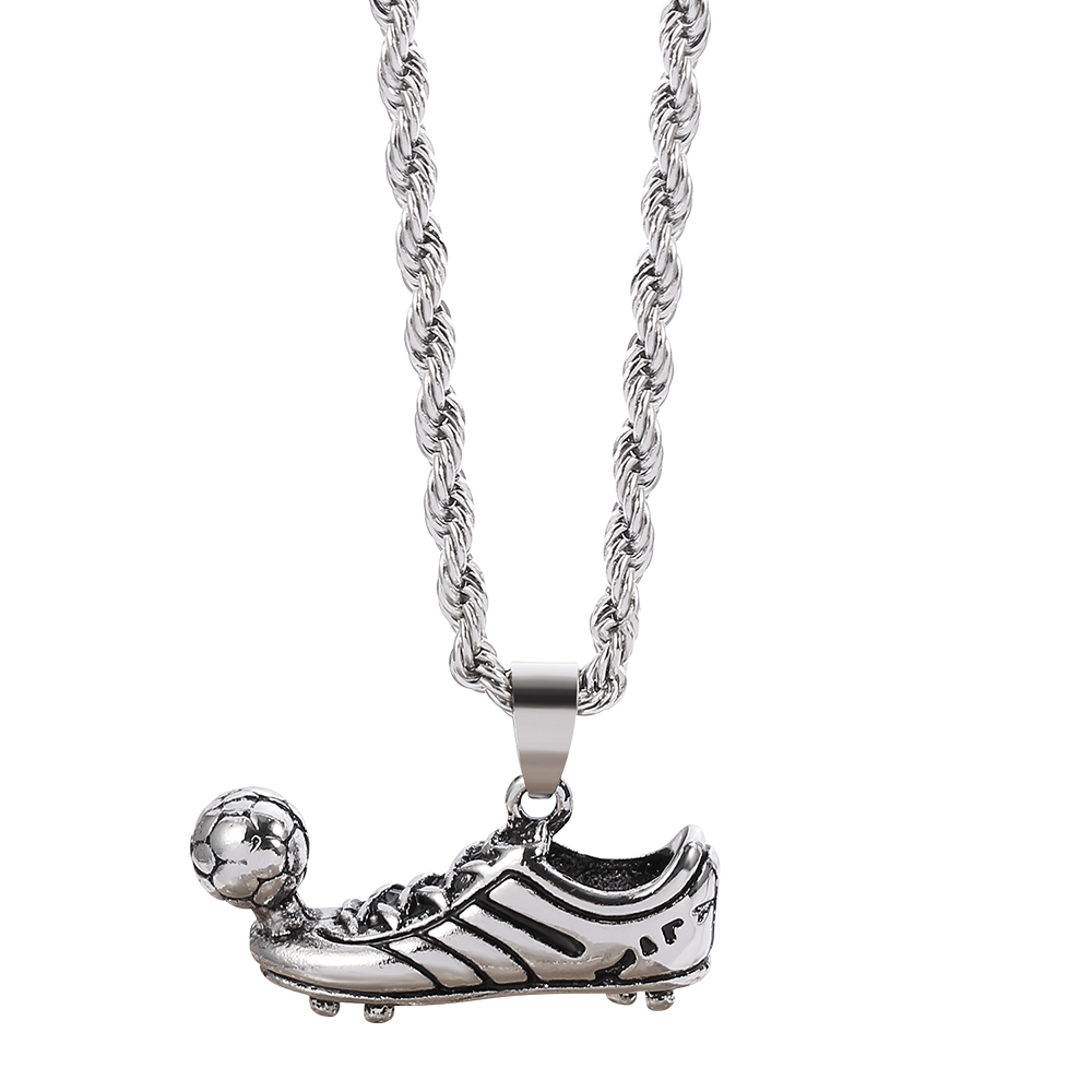 Men Shoes Singapore - Hip Hop Punk Football Shoe Pendant