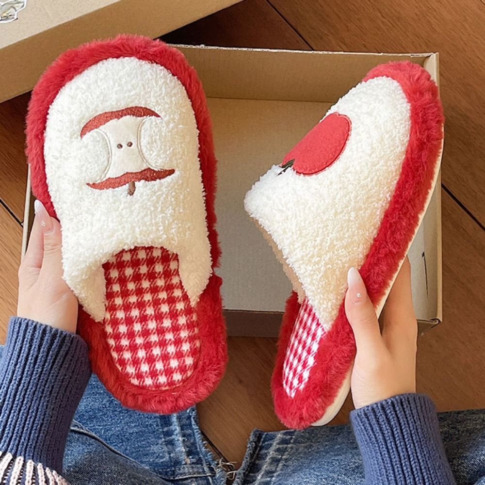 Men'S Shoes Slip On - Fashion Grid Stripe Cute Slippers Non-Slip