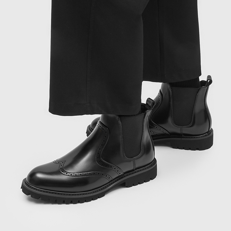 Men'S Shoes Brogues - mens fashion wedding party chelsea boots