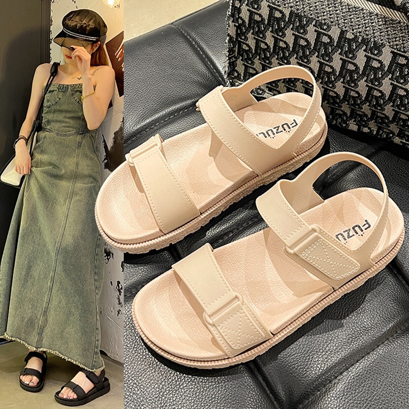 Summer Women's Sandals - Korea - đánh giá và giá Velcro Strap Sandal