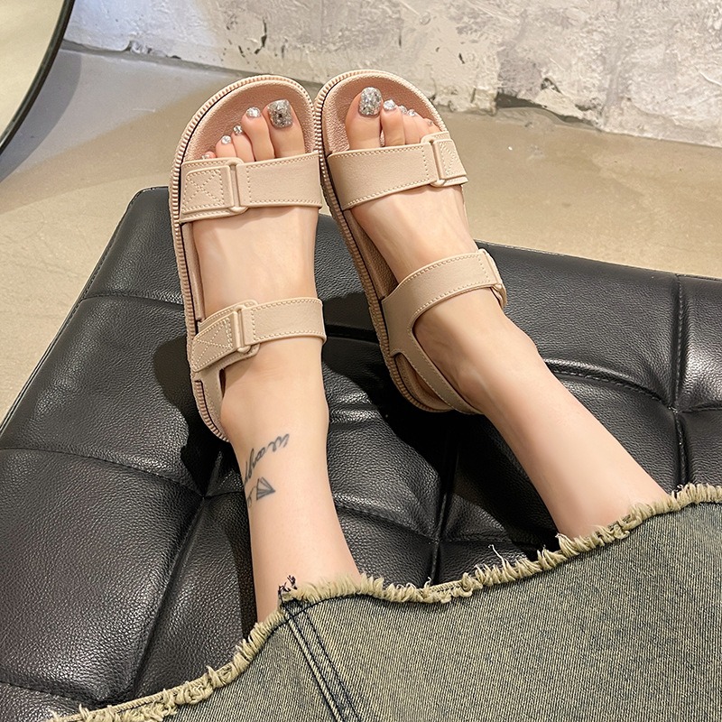 Summer Women's Sandals - Korea - đánh giá và giá Velcro Strap Sandal