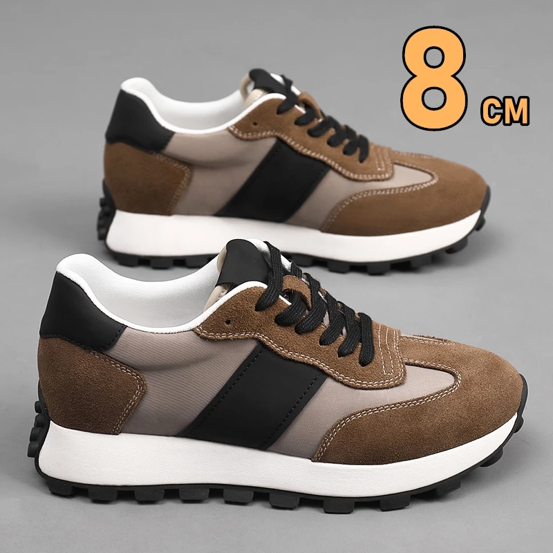 Man Elevator Casual Sneakers C - đánh giá và giá Men Shoes Size Chart