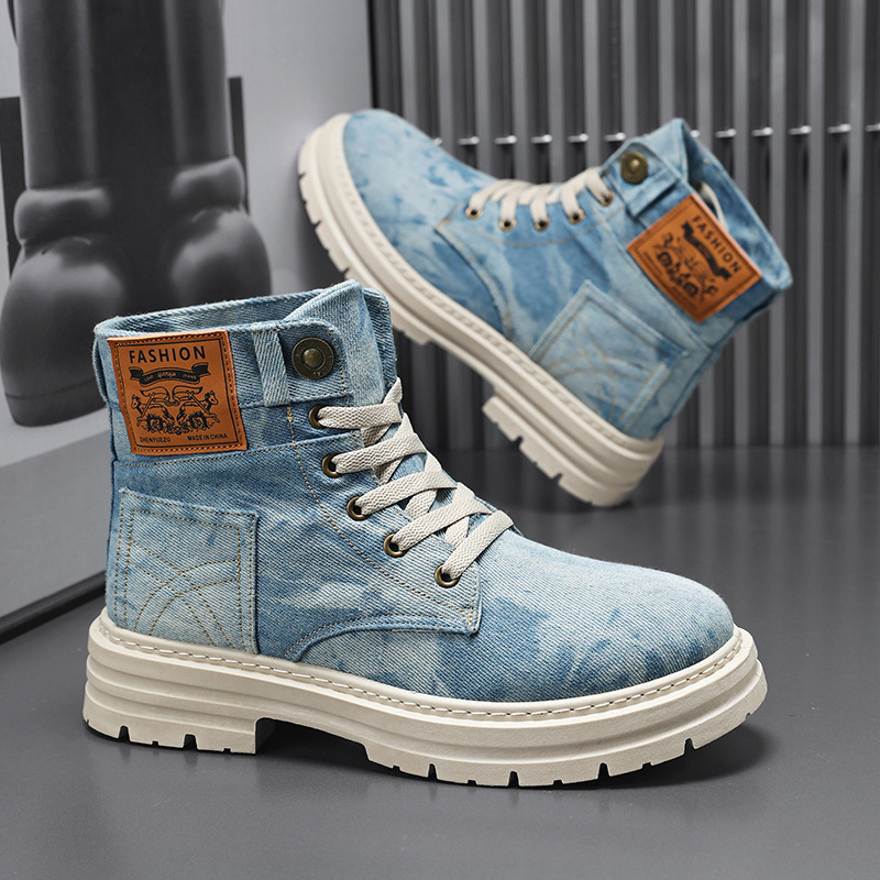 Spring High Top Mens Shoes 202 - đánh giá và giá Canvas Sneaker High