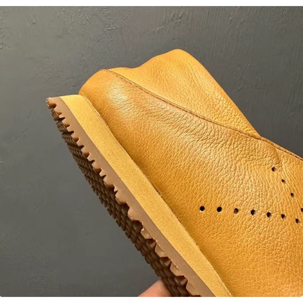 Handcrafted Tan Leather Brogue - đánh giá và giá Men'S Shoes Brogues