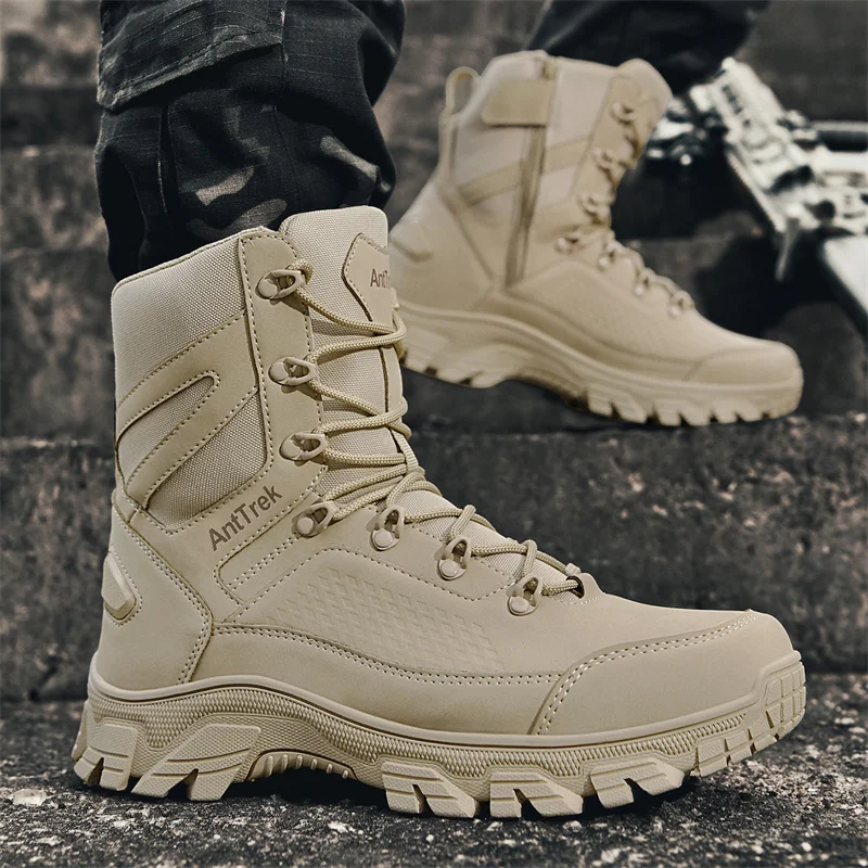 New Men Tactical Boots Hunting - đánh giá và giá Men Shoes Brands