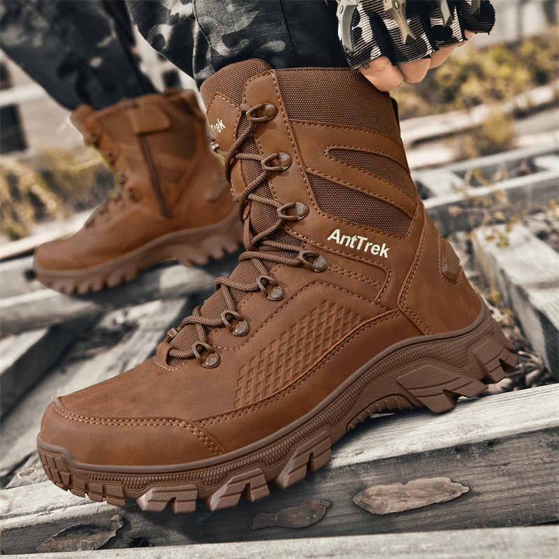 New Men Tactical Boots Hunting - đánh giá và giá Men Shoes Brands