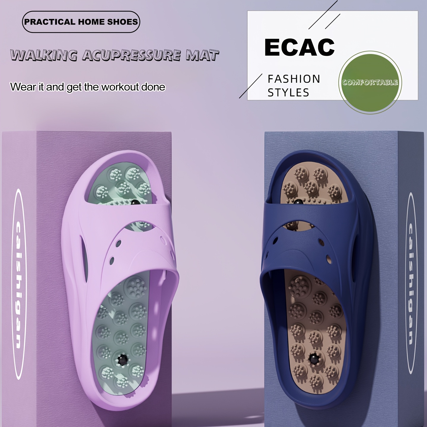 Women Men EVA Massage Slippers - đánh giá và giá Men'S Shoes Slip On