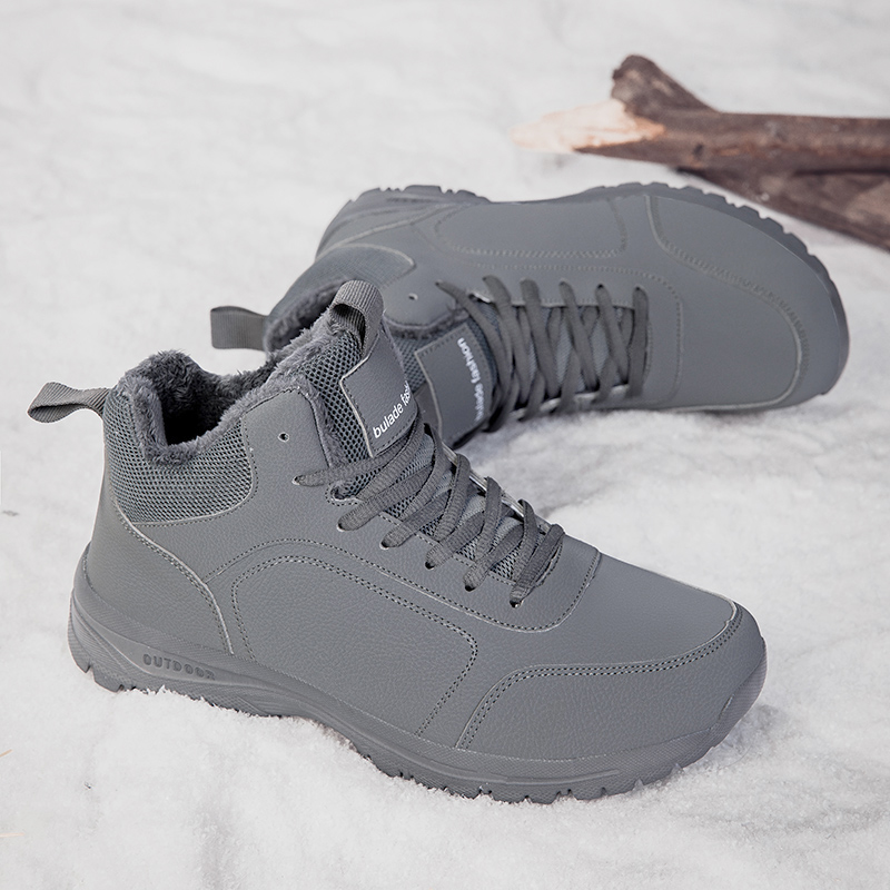 Winter Men's Boots Warm Plush  - đánh giá và giá Men Shoes On Sale