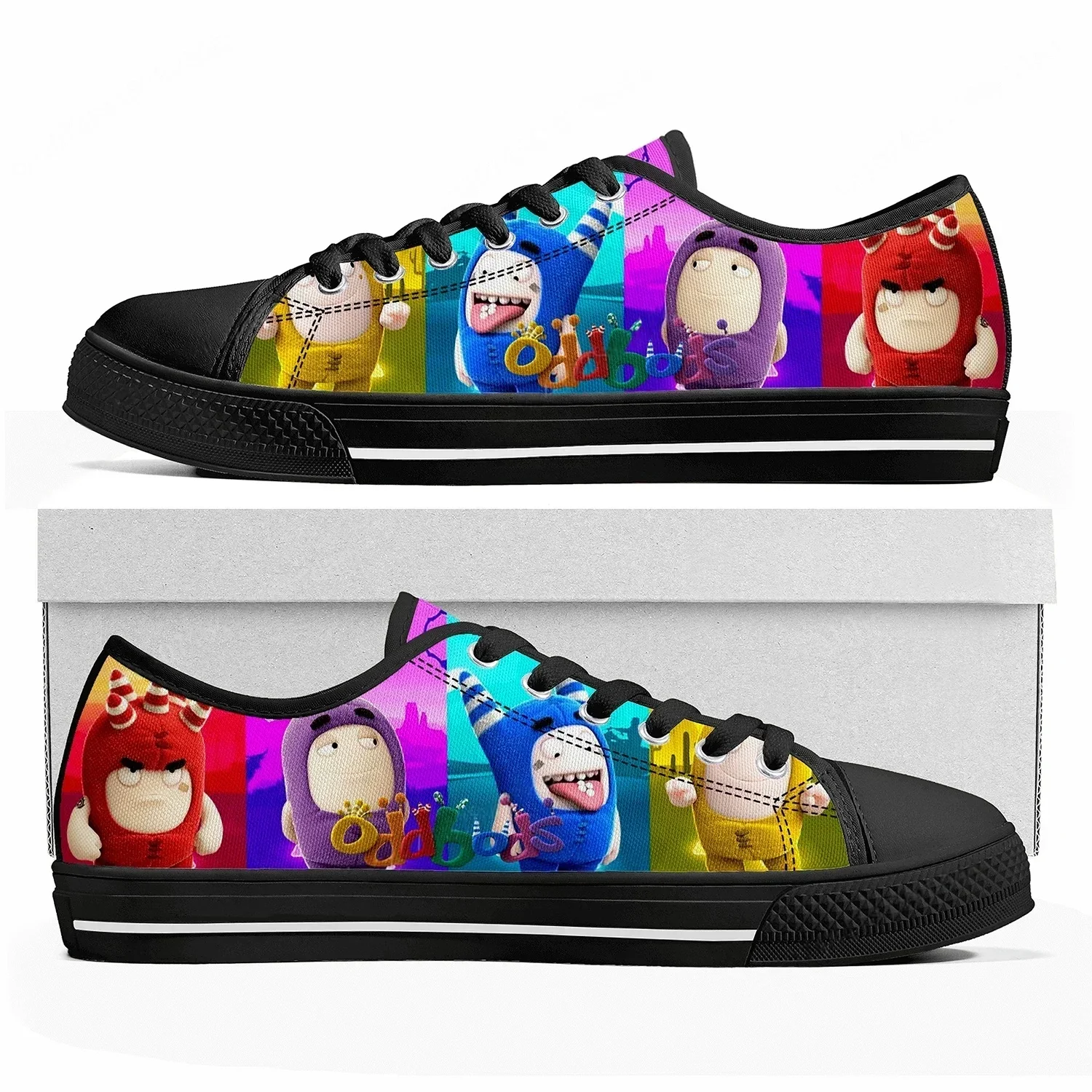 Oddbods Low Top Sneakers Women - đánh giá và giá Men Shoes Singapore