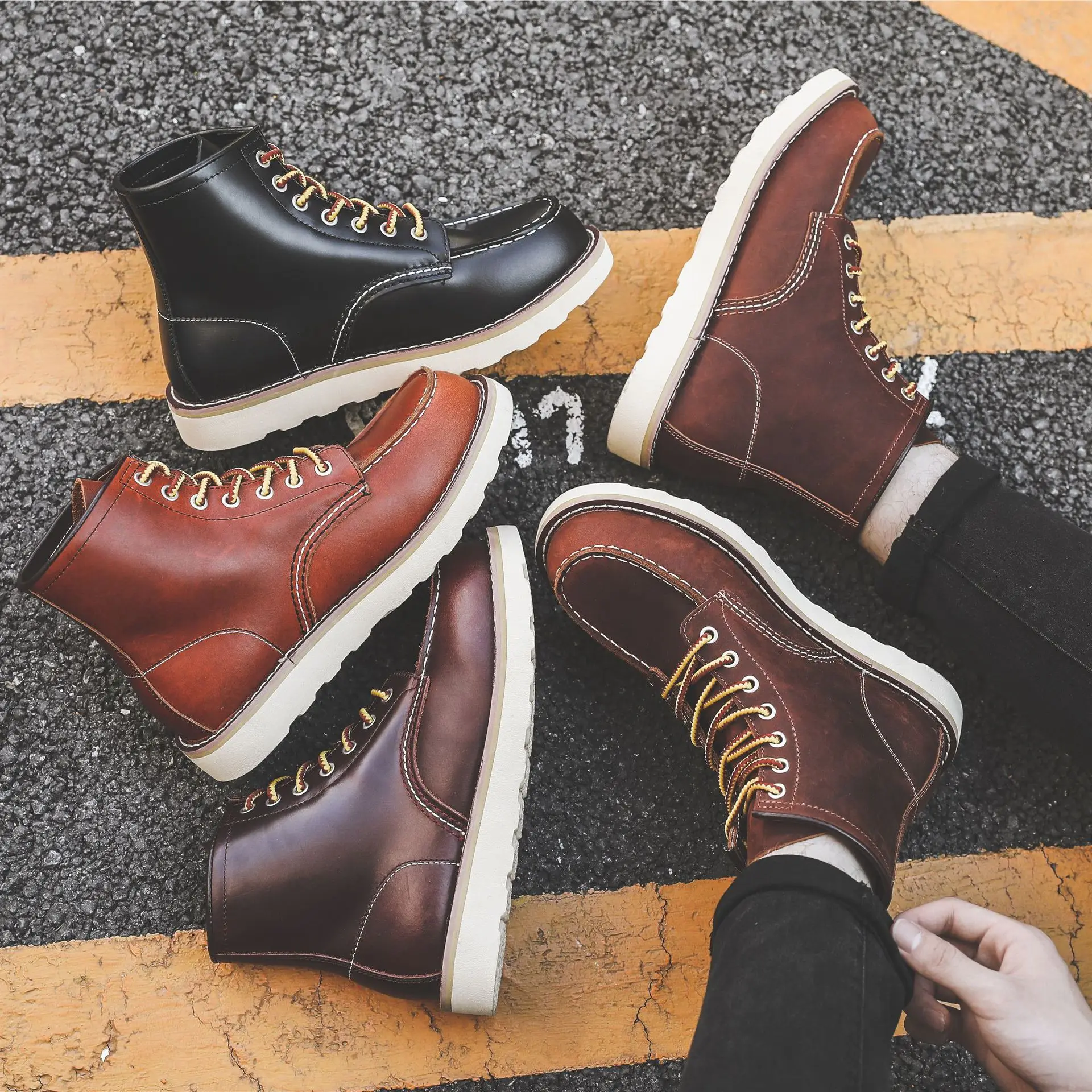 Nam Xuân Mùa Đông Giày Mũi Trò - đánh giá và giá Men'S Shoes For Work