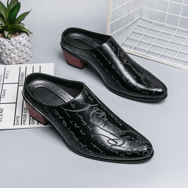 Men Brown Leather Mules Slippe - đánh giá và giá Men'S Shoes In Style