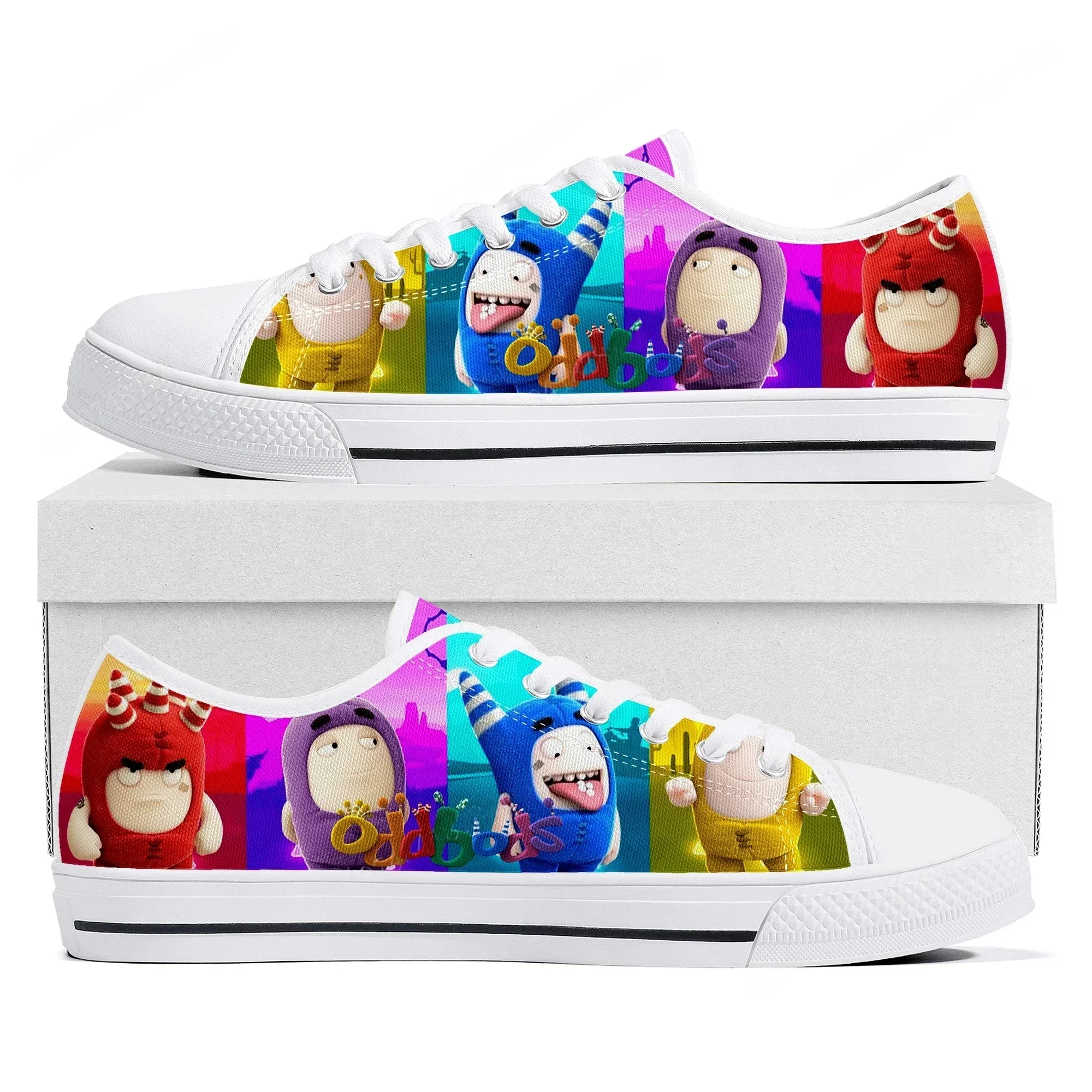 Oddbods Low Top Sneakers Women - đánh giá và giá Men Shoes Singapore