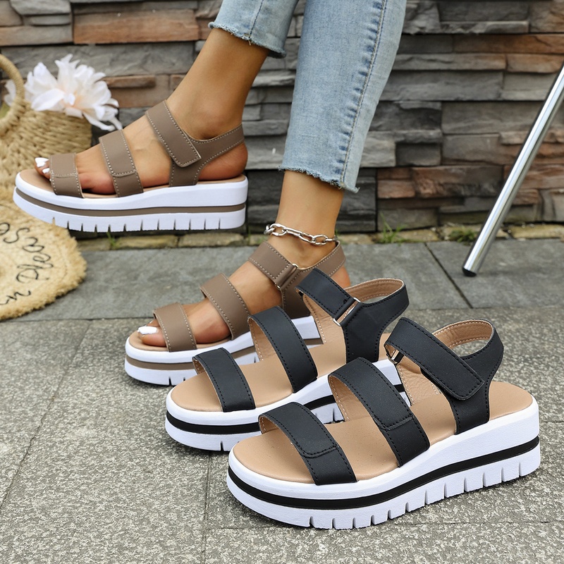 Women's Summer New Arrival Thi - đánh giá và giá Velcro Strap Sandal