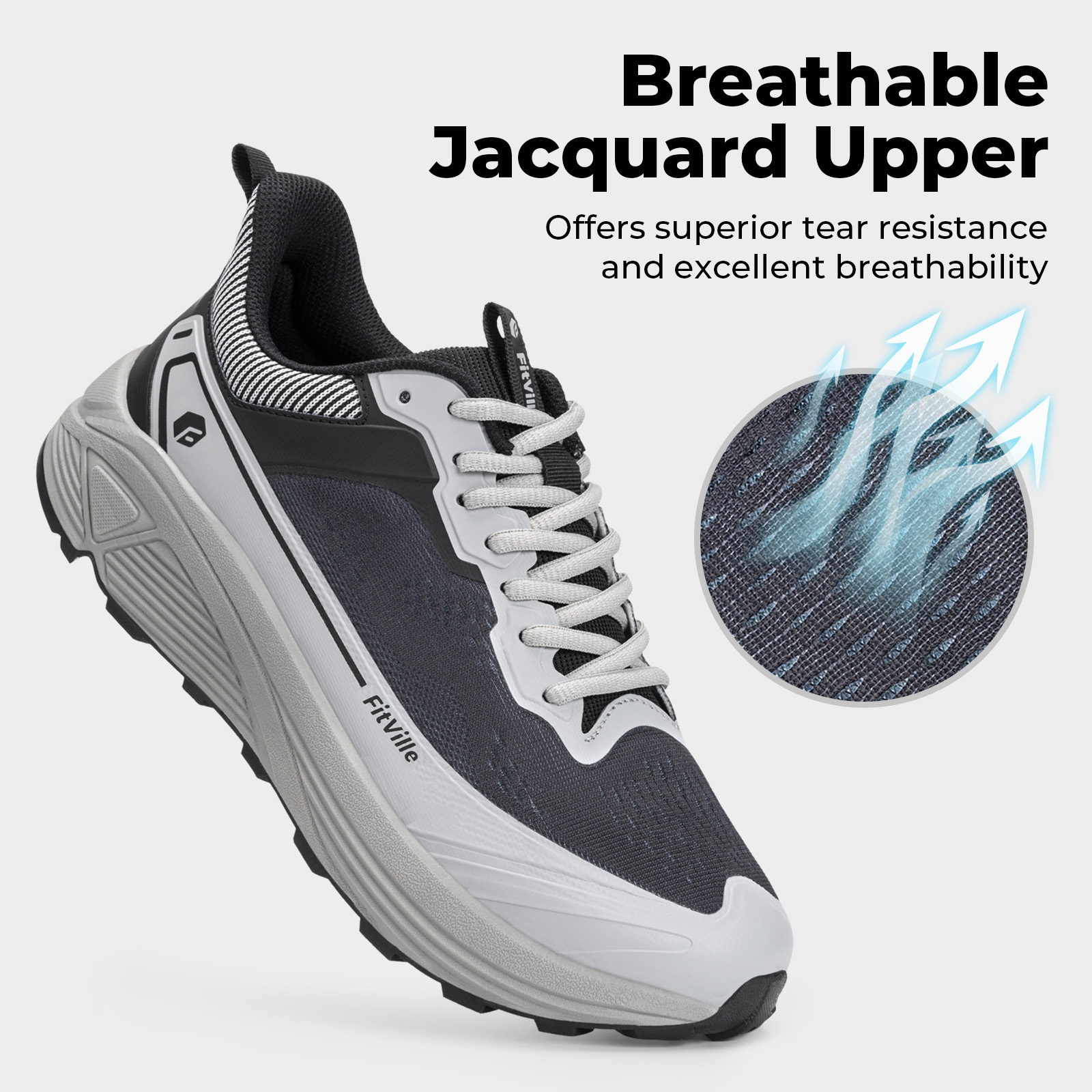 FitVille Wide Sports Shoes Wea - đánh giá và giá Men Shoes Size Chart