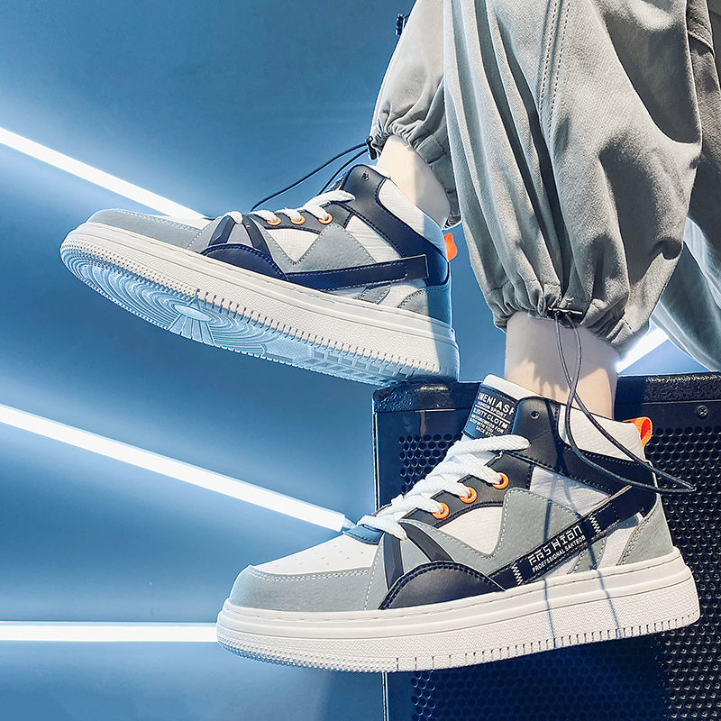 Men‘s Thick Sole White High To - đánh giá và giá Canvas Sneaker High