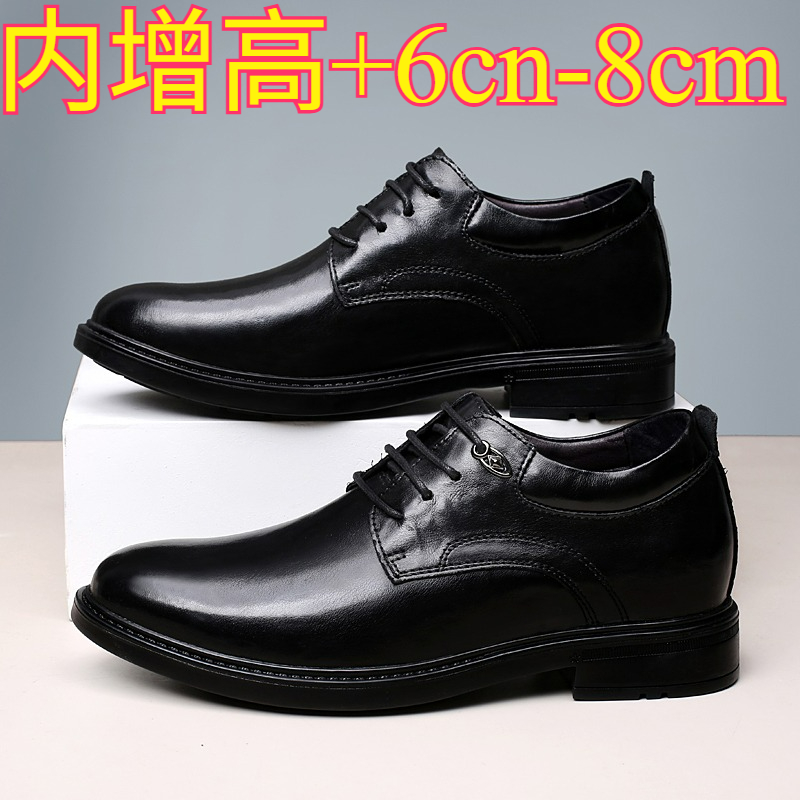 Leather Casual Elevator Shoes  - đánh giá và giá Men Shoes Size Chart